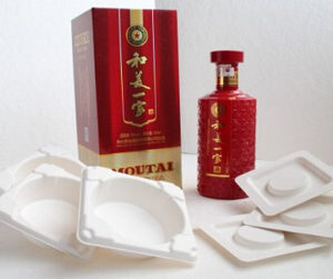 Khay giấy đựng chai rượu vang 3
